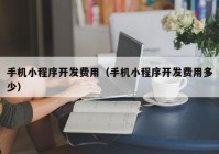 手机小程序开发费用（手机小程序开发费用多少）