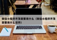 微信小程序开发需要用什么（微信小程序开发需要用什么软件）