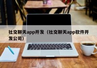 社交聊天app开发（社交聊天app软件开发公司）