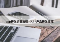 app开发步骤流程（APP产品开发流程）